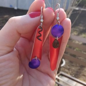 Asymmetrical earrings